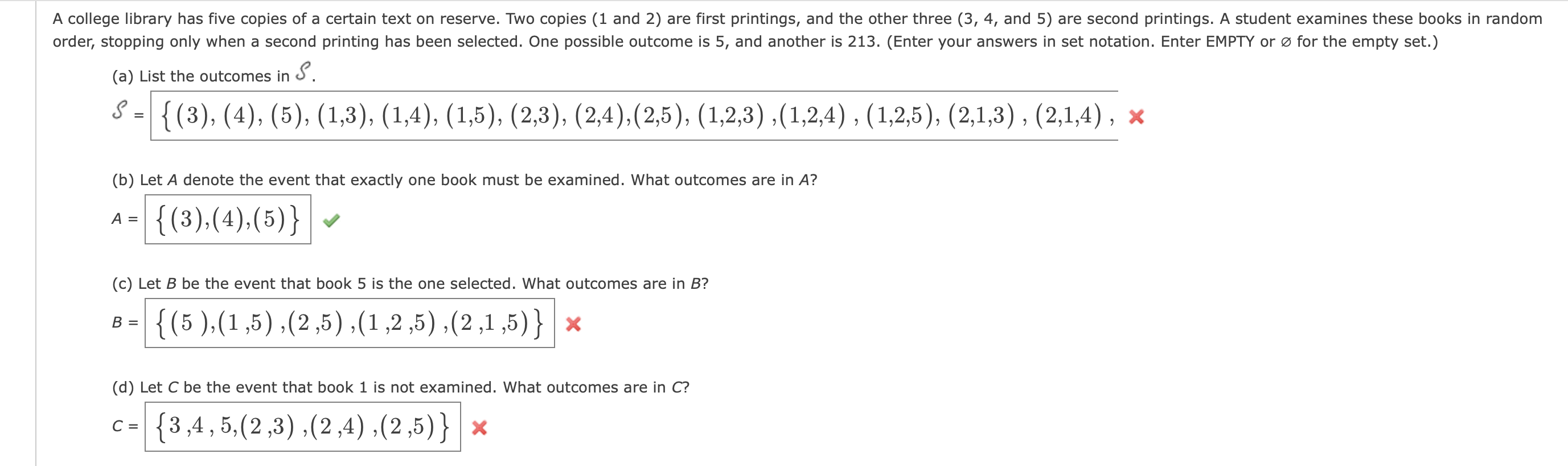 solved-a-college-library-has-five-copies-of-a-certain-text-chegg