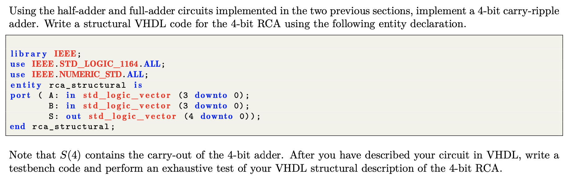 Solved Using The Half-adder And Full-adder Circuits | Chegg.com