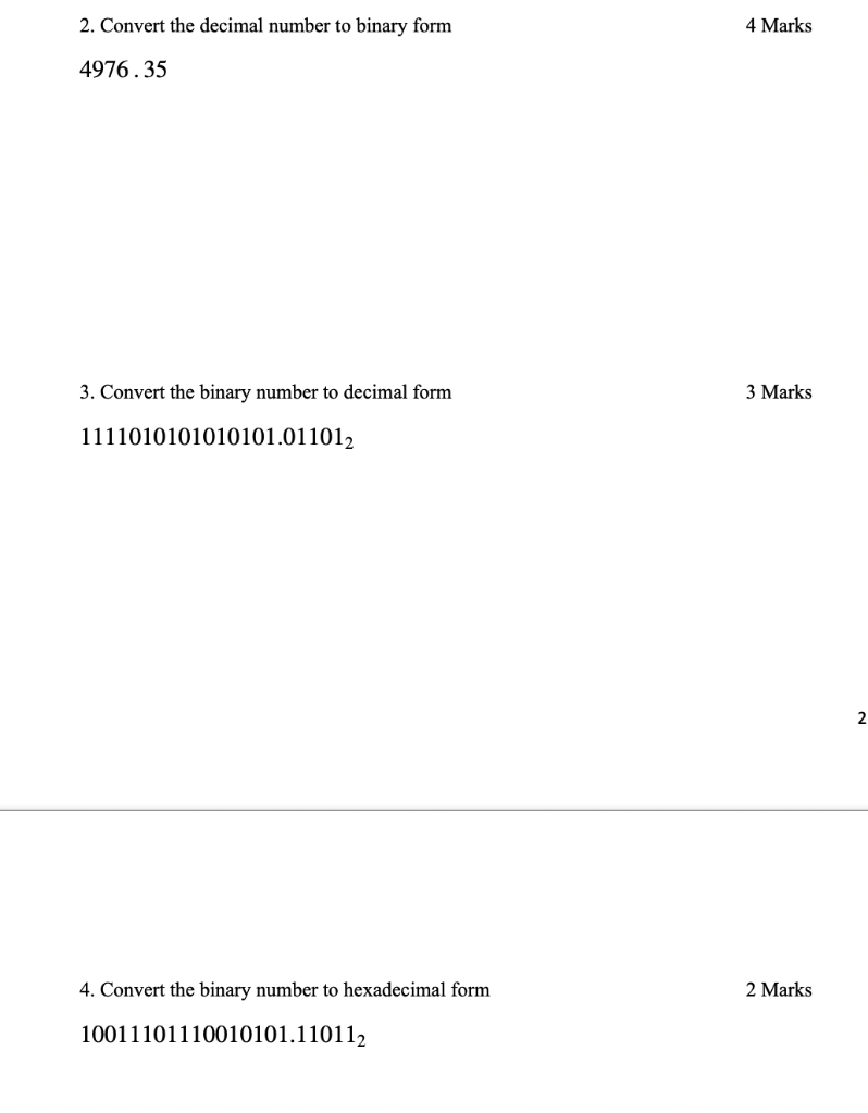 convert decimal number 45 to binary form