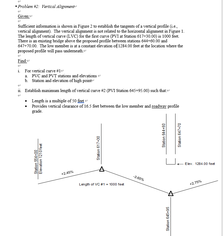 Problem #2: Vertical Alignment Given: Sufficient | Chegg.com