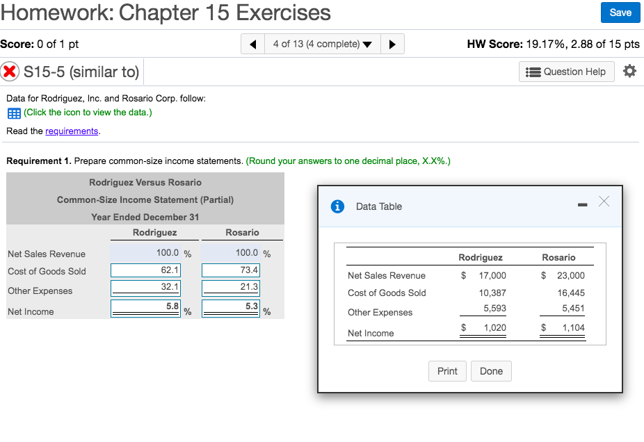 Solved Homework: Chapter 15 Exercises Save Score: 0 of 1 pt | Chegg.com