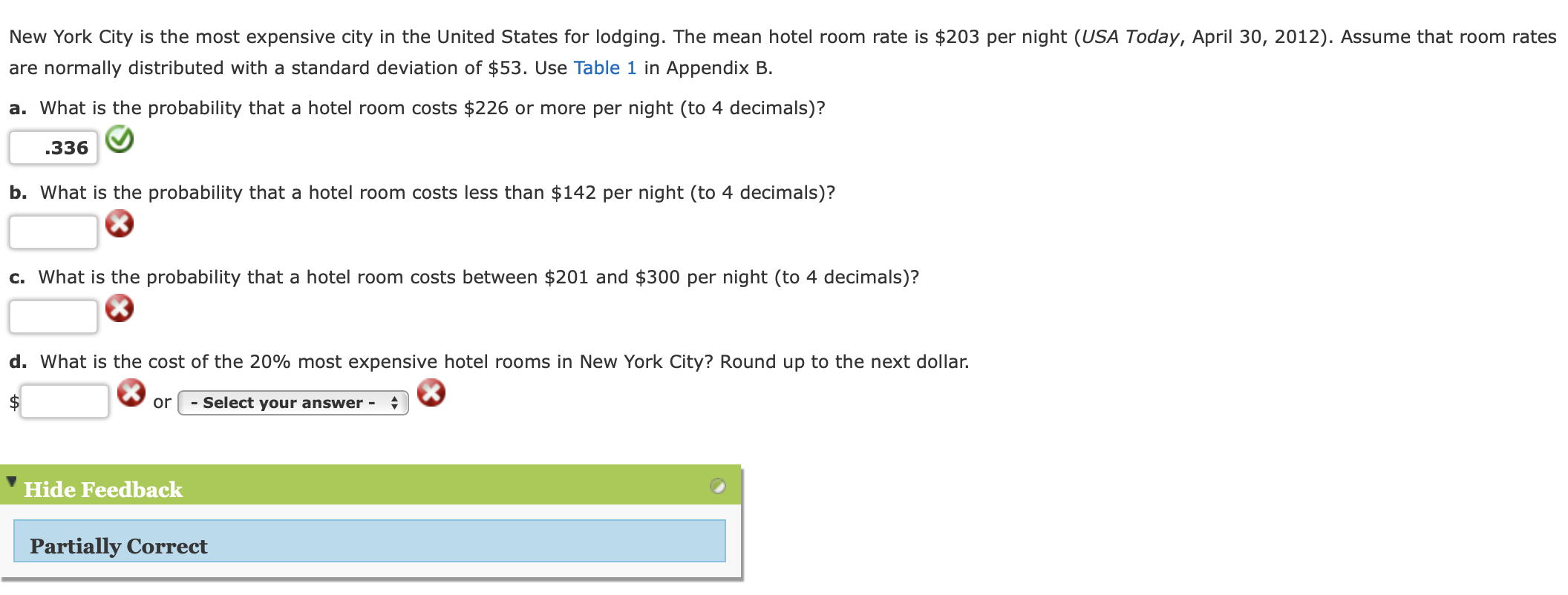 Solved New York City is the most expensive city in the | Chegg.com