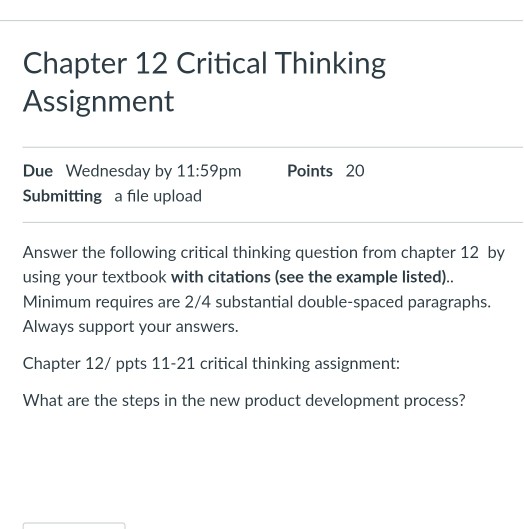 module 12 critical thinking challenge upgrade a b2b website