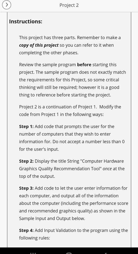 Solved I need help for this project with just simple Java | Chegg.com