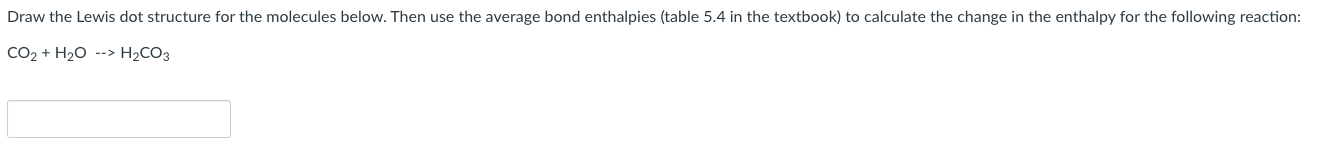 Solved Draw the Lewis dot structure for the molecules below. | Chegg.com