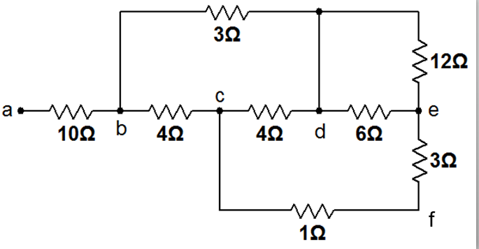 Solved Determine Rac, Rbd, Rec, and Rbe | Chegg.com
