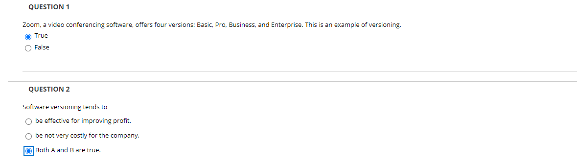 Solved Question 1 Zoom A Video Conferencing Software Chegg Com