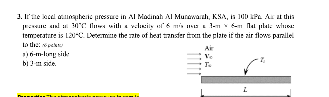 3. If the local atmospheric pressure in \( \mathrm{Al} \) Madinah \( \mathrm{Al} \) Munawarah, \( \mathrm{KSA} \), is \( 100