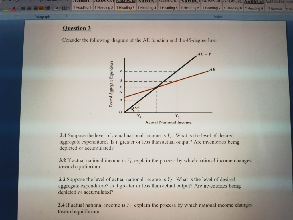 solved inflation willselect one:a. decrease... Solved RUDD AUD AaBCCL AaBCCL AaBbcel AaBbccbdal 1 Heading 1 | Chegg.com