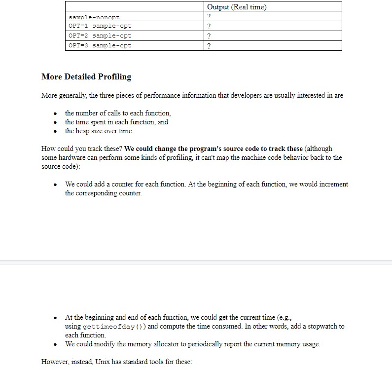 c++ - understanding basic code profiling - stack... Please Help, confused!!!! Having a hard time with | Chegg.com