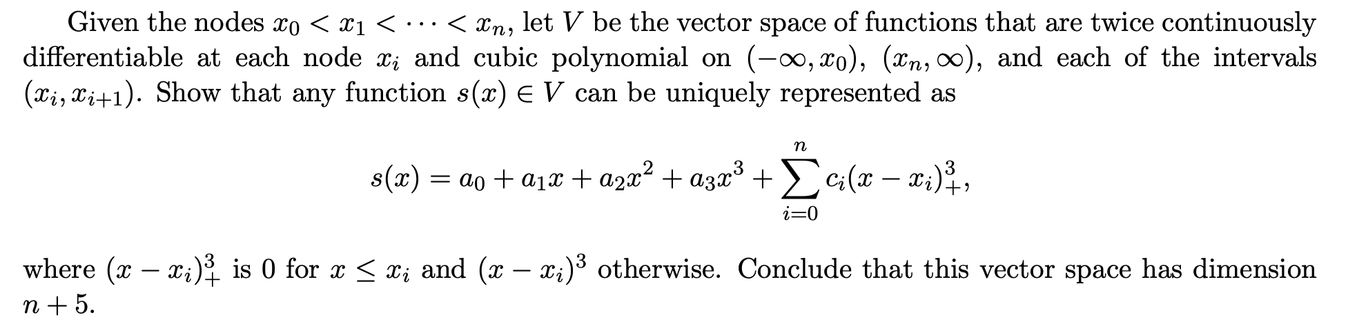 Given the nodes x0