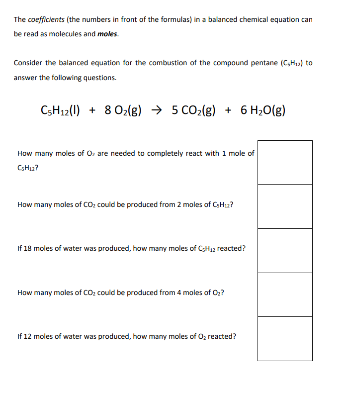 Solved The coefficients (the numbers in front of the | Chegg.com