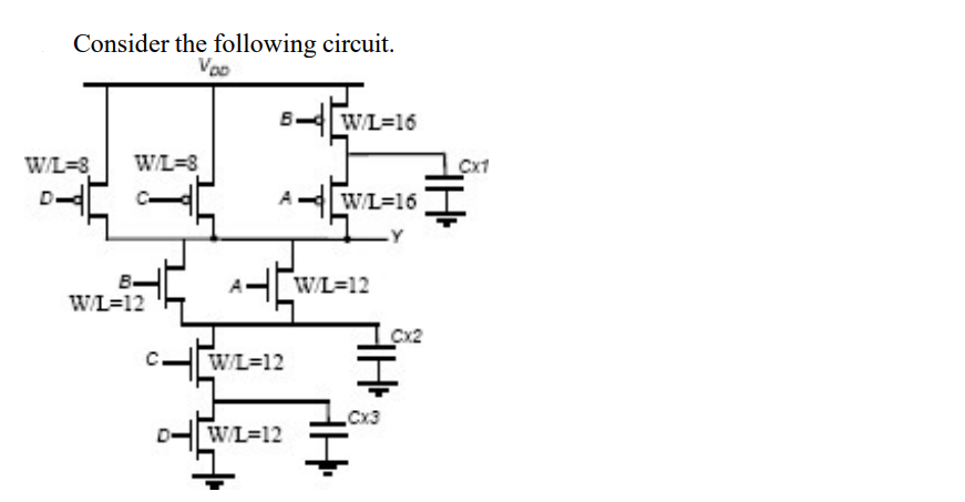 Solved a. What is the logic function implemented by the CMOS | Chegg.com