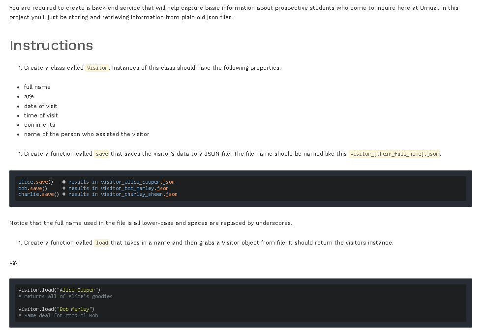 Solved You are required to create a back-end service that | Chegg.com