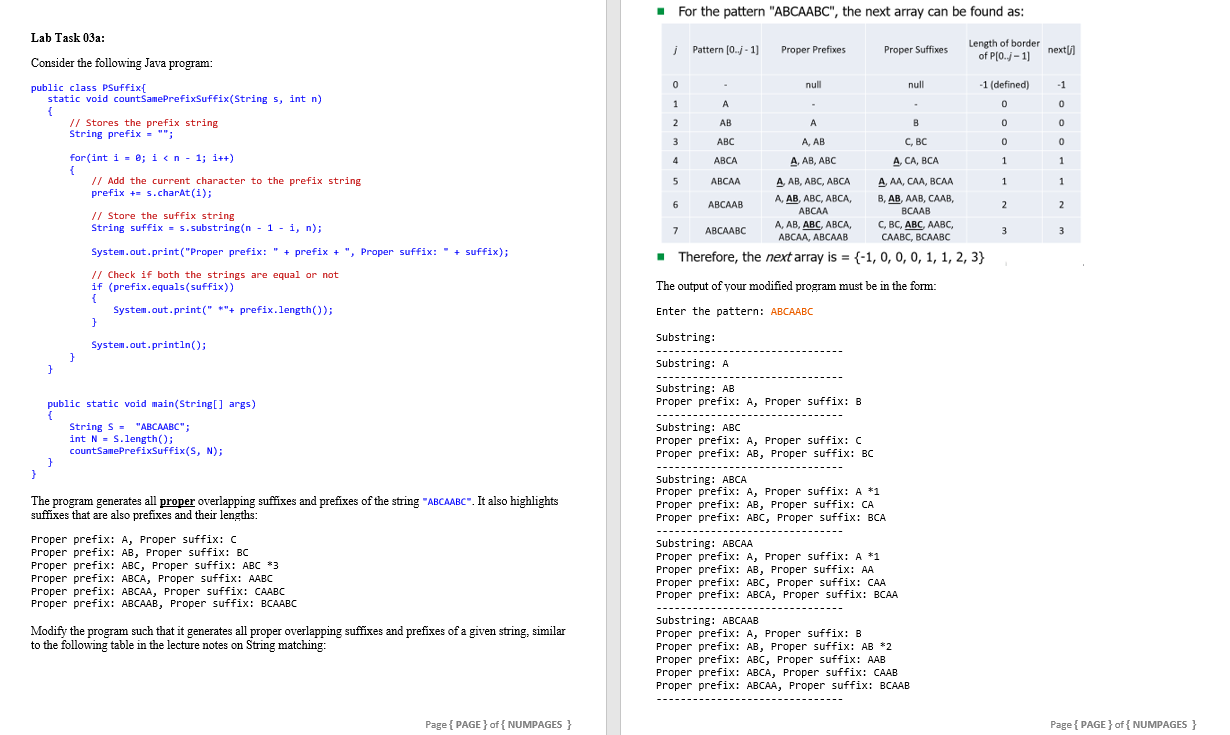 Solved Lab Task 03a: Consider the following Java program: | Chegg.com