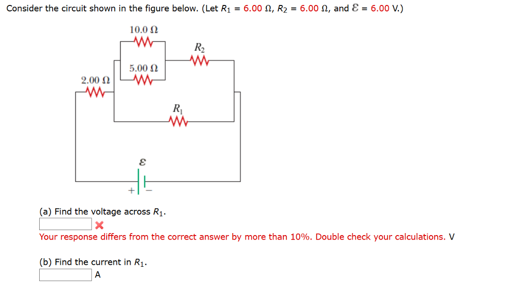 Solved Consider the circuit shown in the figure below. (Let | Chegg.com
