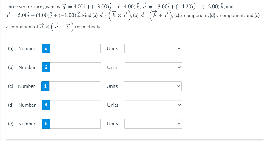 Solved Current Attempt In Progress Here Are Three Vectors Chegg Com