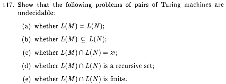 Solved 117 Show That The Following Problems Of Pairs Of Chegg Com