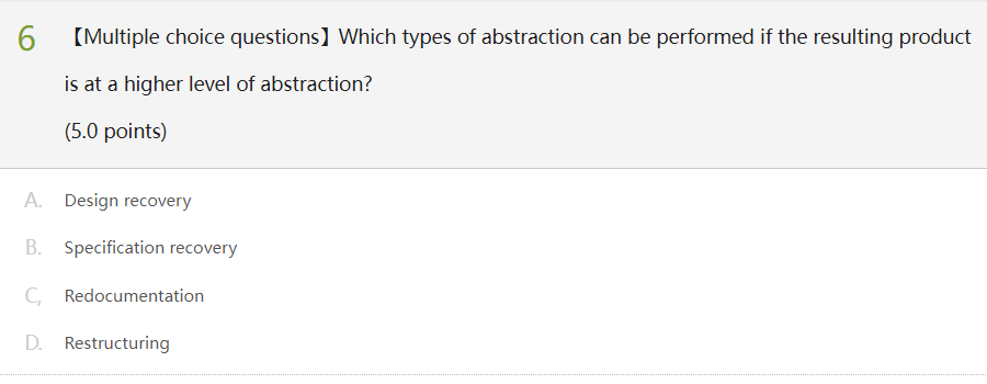 Solved 6 (Multiple choice questions) Which types of | Chegg.com