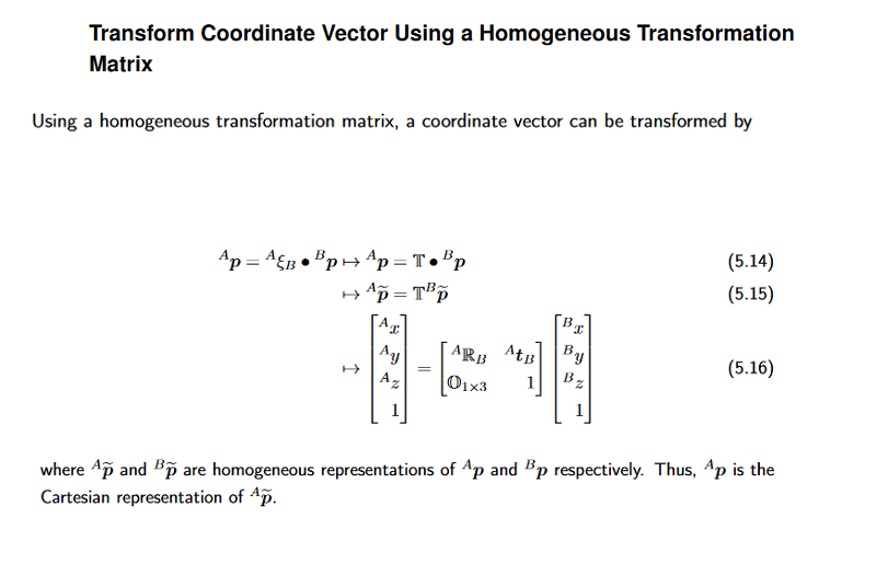Matlab Hello, I have to transform coordinate vector | Chegg.com