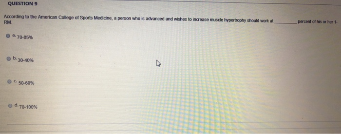 Solved QUESTION 9 According to the American College of | Chegg.com