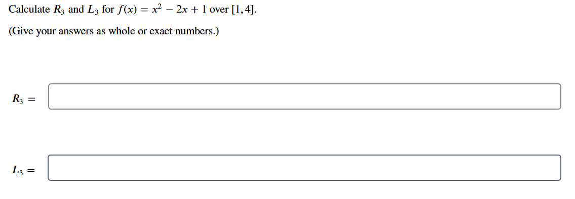 solved-calculate-r3-and-l3-for-f-x-x2-2x-1-over-1-4-chegg