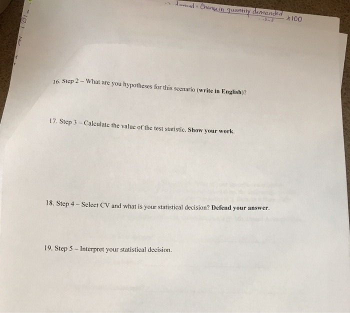 Solved Use the following scenario for problem 15 through 19. | Chegg.com