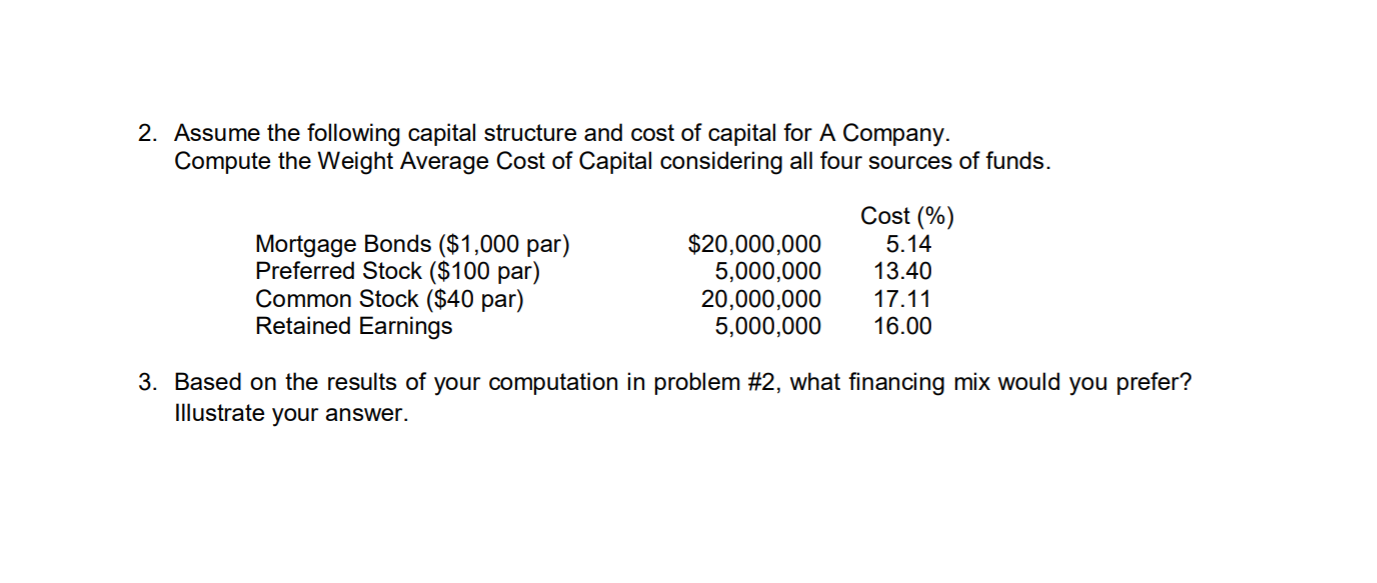 Weighted Average Cost of Capital – Examining the Capital Structure of a  Corporation