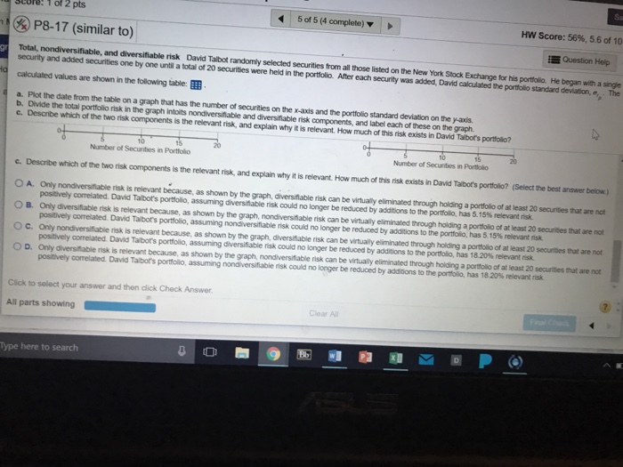 Solved Homework: Homework 7_Chapter 8 Save Fina Score: 0 Of | Chegg.com