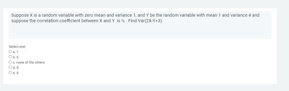 Solved Suppose X is a random variable with zero mean and | Chegg.com