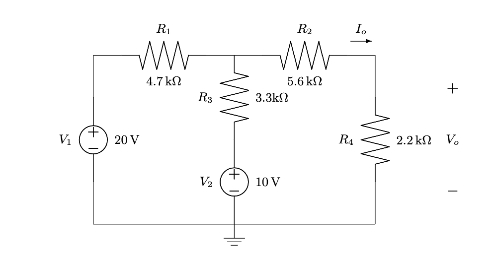 Solved Analytically Determine The Thevenin Equivalent 