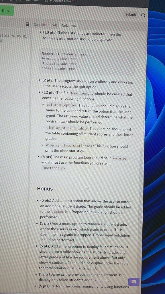 Solved 811 © Preview of README.md & Assignment 5 (50 pts) | Chegg.com