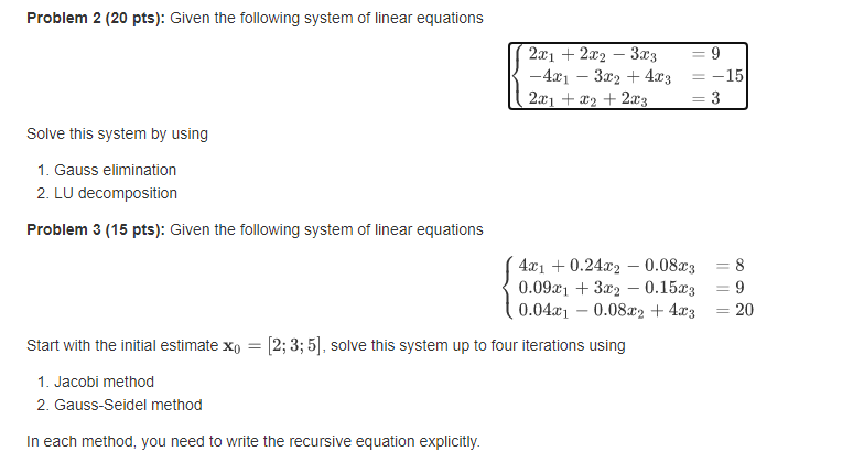 solved-problem-2-20-pts-given-the-following-system-of-chegg