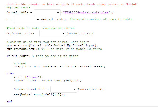 Solved Fill in the blanks in this snippet of code about | Chegg.com