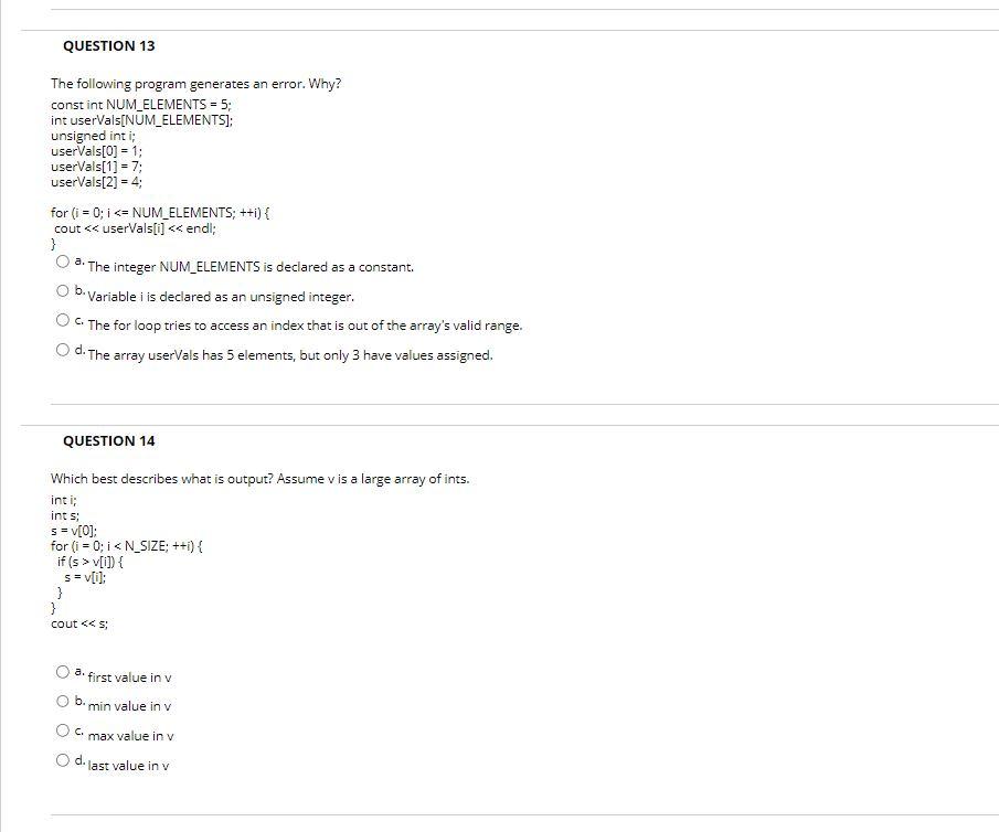 Solved The following program generates an error. Why? const | Chegg.com