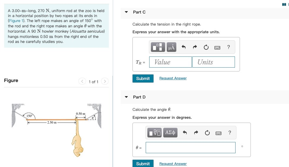 Answered PART C AND D THANK YOU Part C A 3.00mlong, 270 N