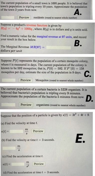 SOLVED 19 THE POPULATION OF JOSE S TOWN IN 1995 WAS 2400 visual data 3