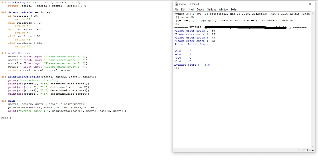 I need some help converting this Python program into | Chegg.com