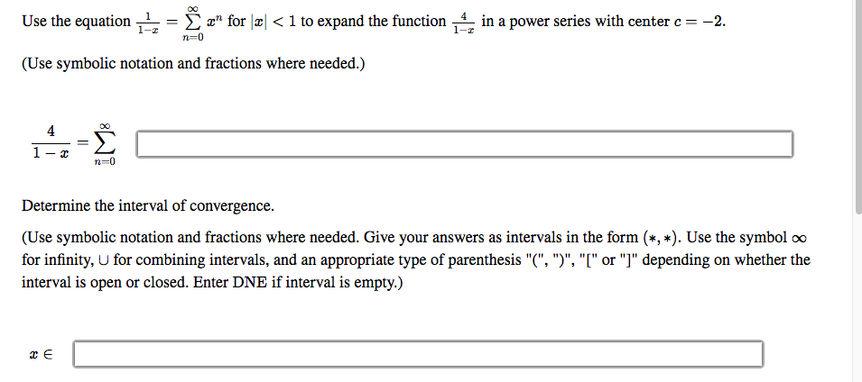 Solved Use The Equation Le E Ae For X 1 To Expand T Chegg Com