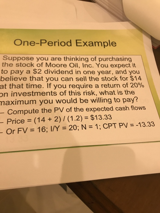 Solved Comprehensive Problem XYZ stock currently sells for