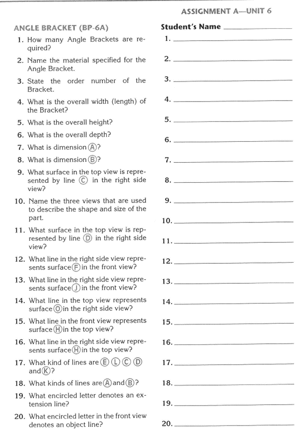 assignment a unit 6 angle bracket (bp 6a)