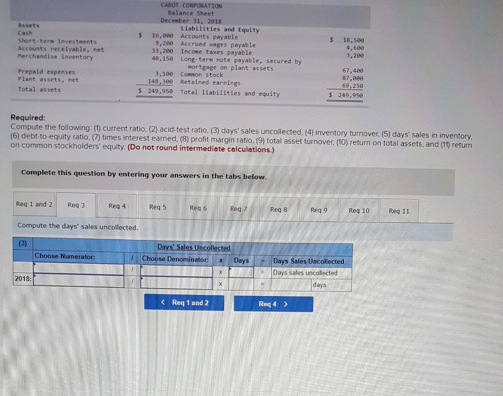 Solved Compute the following: (1) current ratio, (2) | Chegg.com