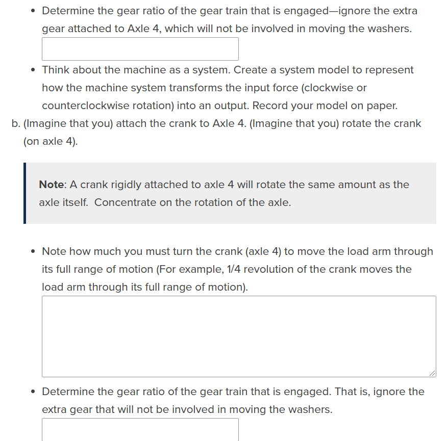 Gear System Build - Function Animation Figure 7. Gear | Chegg.com