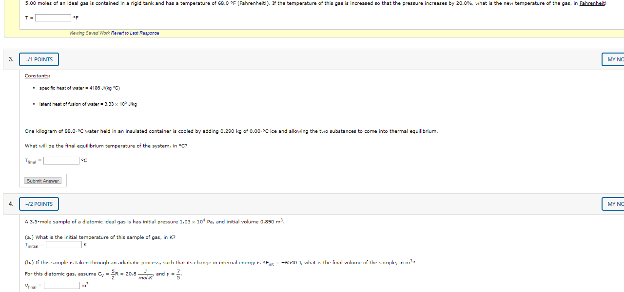 Solved If you could please answer all 3 that would be | Chegg.com