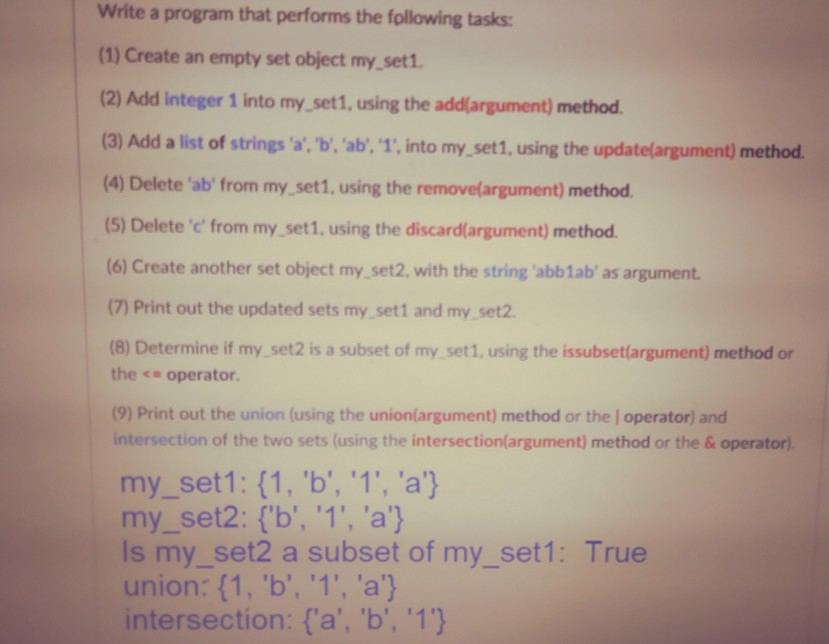 Solved Write a program that performs the following tasks (1) | Chegg.com