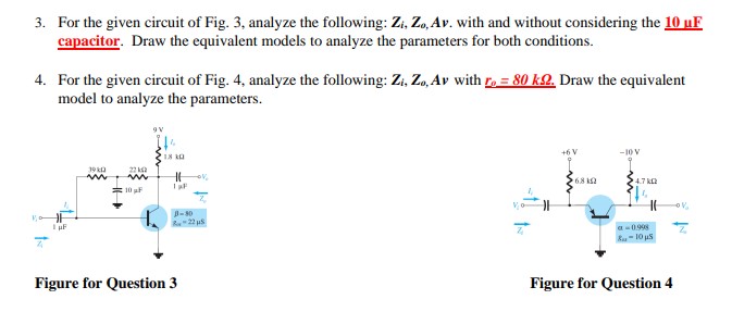 Solved 3. For the given circuit of Fig. 3 , analyze the | Chegg.com