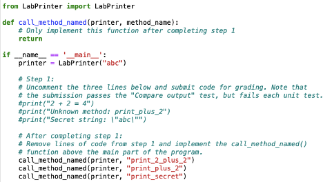 Solved Help with Python please Step 1: Producing | Chegg.com