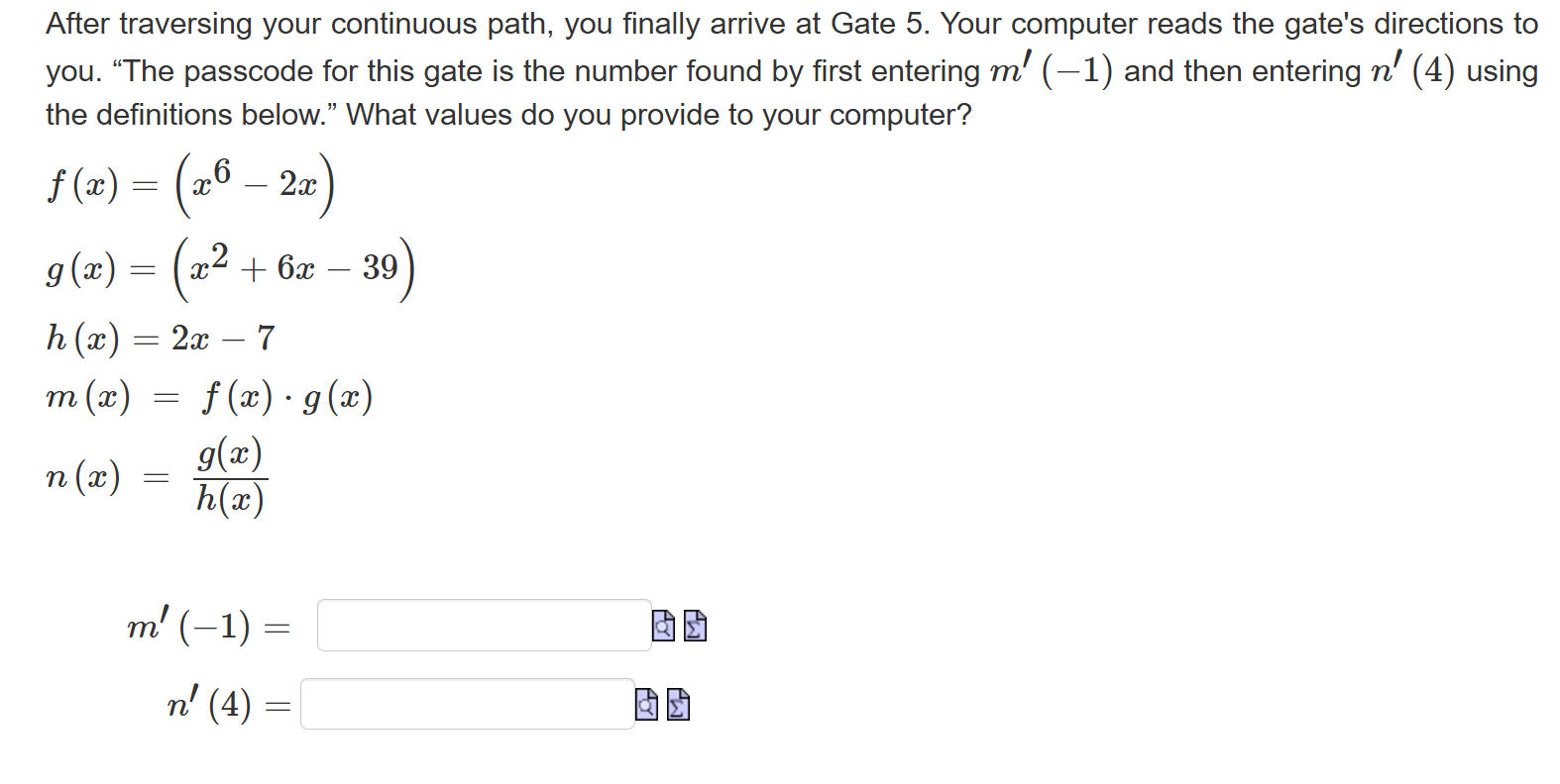 Solved After traversing your continuous path, you finally | Chegg.com