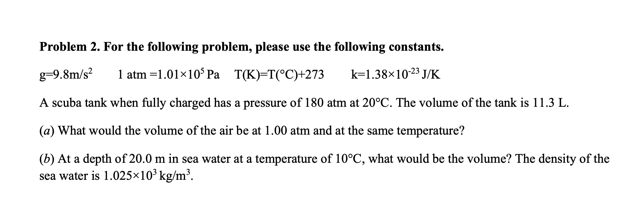 Solved Problem 2. For The Following Problem, Please Use The | Chegg.com