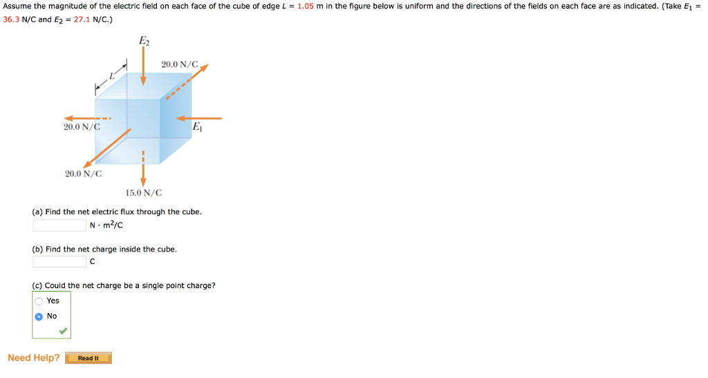 Solved Assume the magnitude of the electric field on each